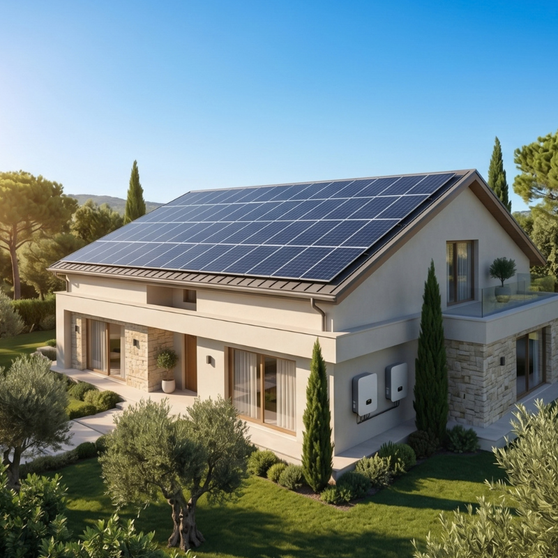 Sunnext ev ve villa güneş enerjisi çözümleri